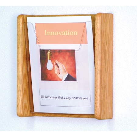 Vertex Stance 1 Pocket Wall Display - Black, Mahogany & Light Oak VE3939486